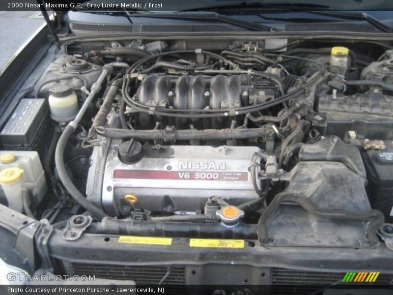 Gray Lustre Metallic / Frost 2000 Nissan Maxima GLE