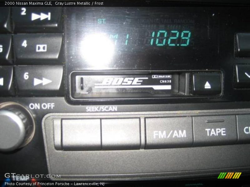 Gray Lustre Metallic / Frost 2000 Nissan Maxima GLE