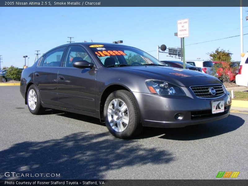 Smoke Metallic / Charcoal 2005 Nissan Altima 2.5 S