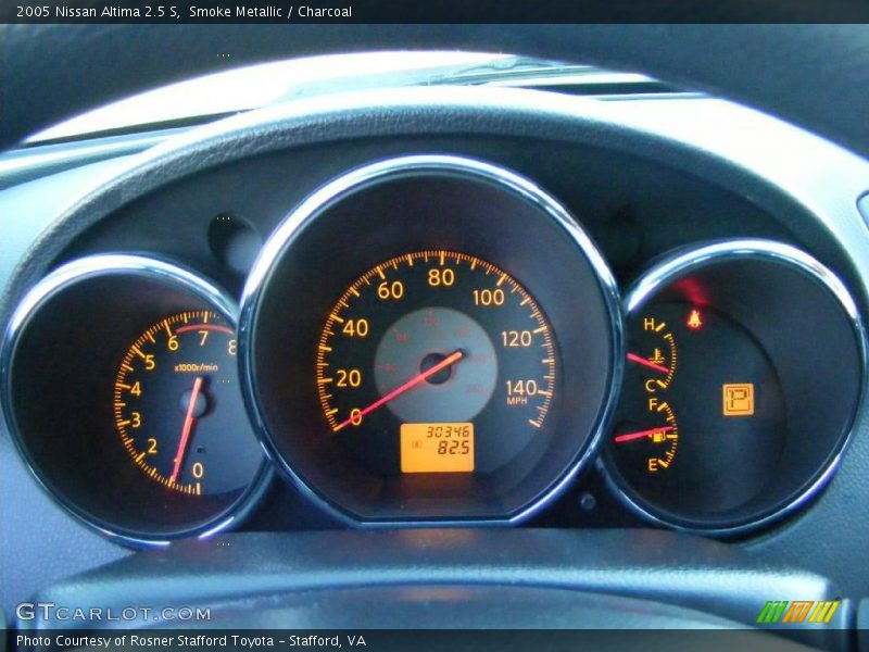 Smoke Metallic / Charcoal 2005 Nissan Altima 2.5 S