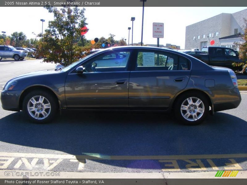 Smoke Metallic / Charcoal 2005 Nissan Altima 2.5 S
