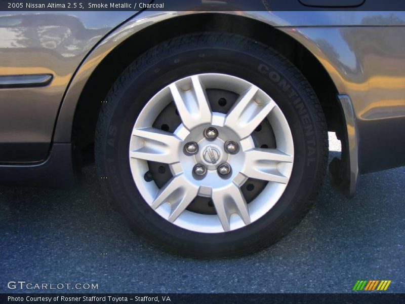 Smoke Metallic / Charcoal 2005 Nissan Altima 2.5 S
