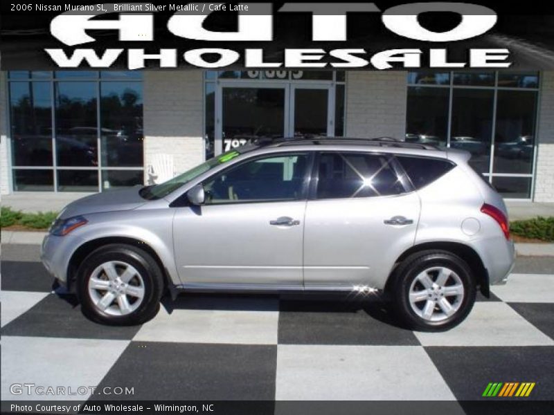 Brilliant Silver Metallic / Cafe Latte 2006 Nissan Murano SL