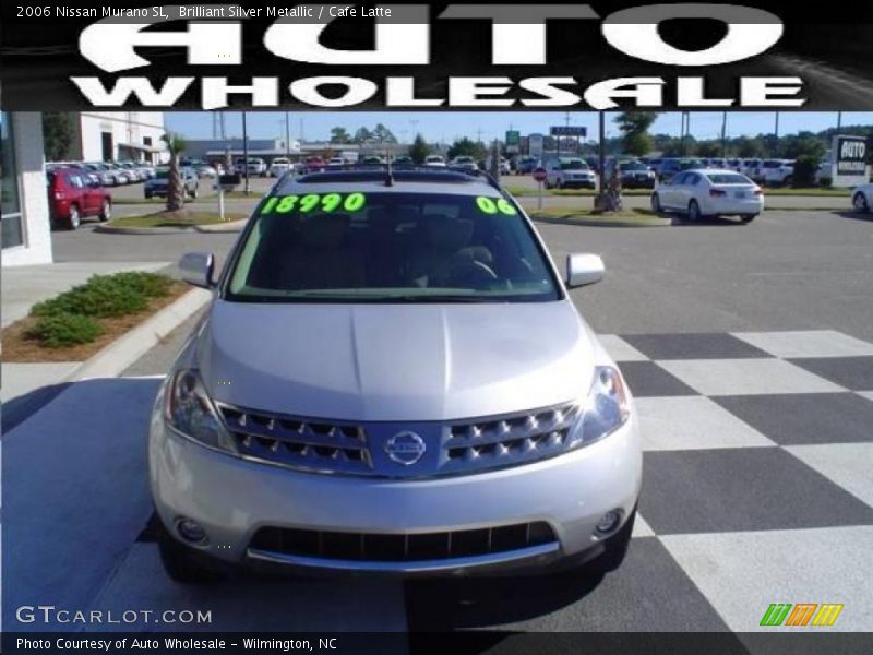 Brilliant Silver Metallic / Cafe Latte 2006 Nissan Murano SL