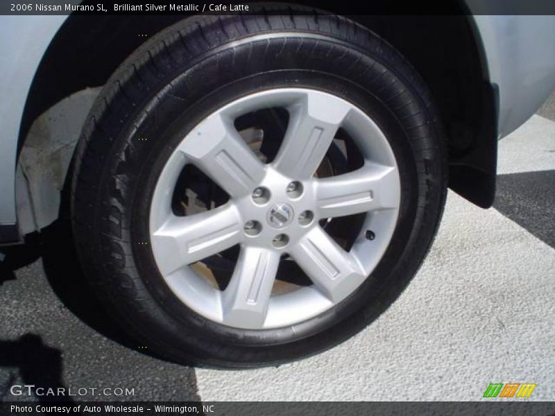 Brilliant Silver Metallic / Cafe Latte 2006 Nissan Murano SL