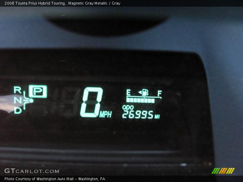 Magnetic Gray Metallic / Gray 2008 Toyota Prius Hybrid Touring