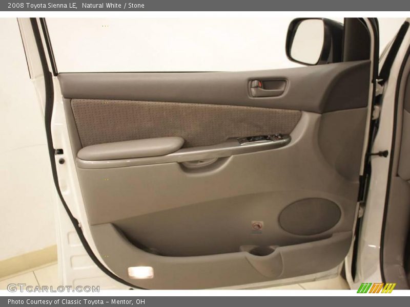 Natural White / Stone 2008 Toyota Sienna LE