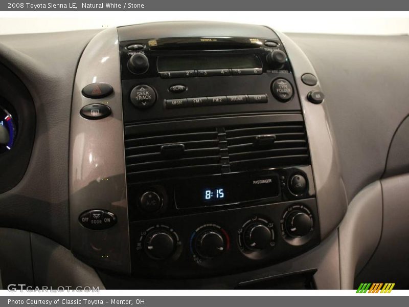 Natural White / Stone 2008 Toyota Sienna LE