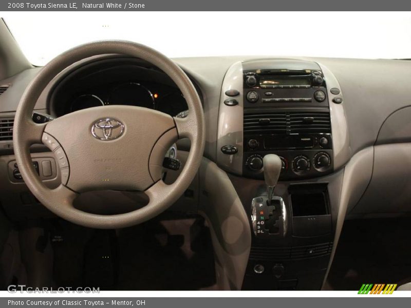 Natural White / Stone 2008 Toyota Sienna LE