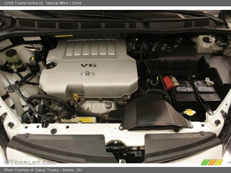 Natural White / Stone 2008 Toyota Sienna LE