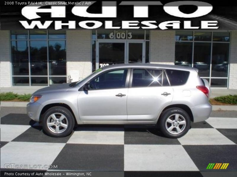 Classic Silver Metallic / Ash 2008 Toyota RAV4 I4