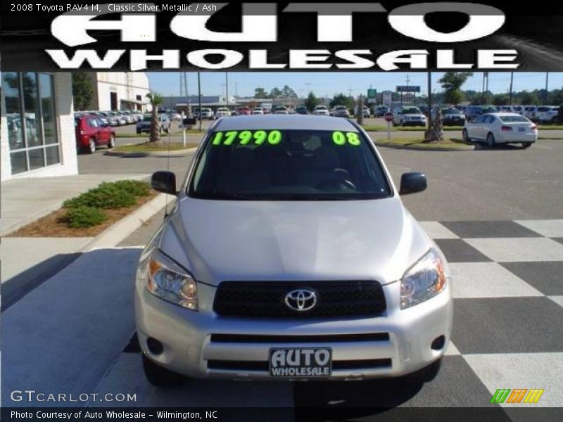 Classic Silver Metallic / Ash 2008 Toyota RAV4 I4