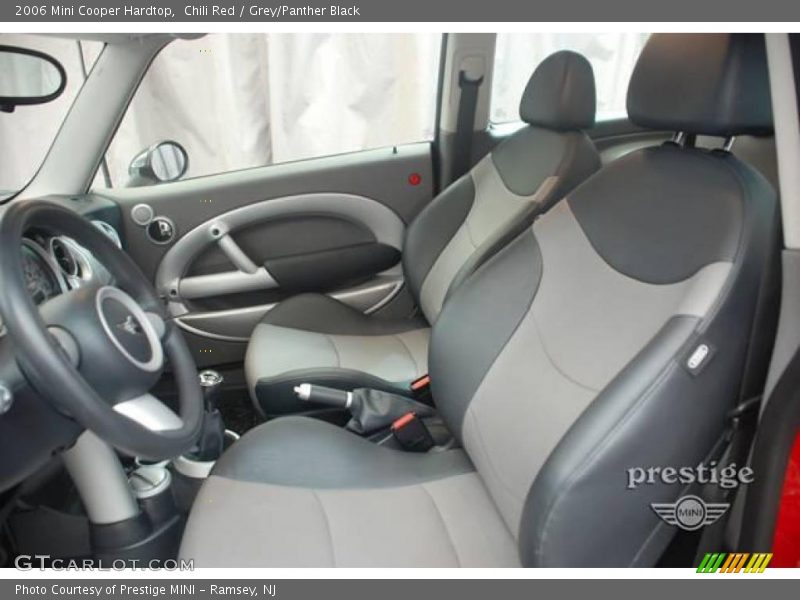  2006 Cooper Hardtop Grey/Panther Black Interior