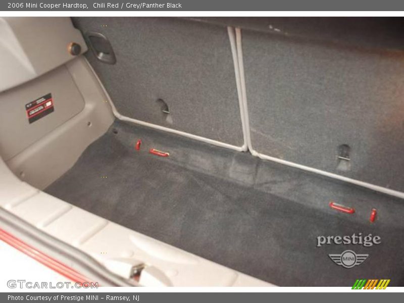 Chili Red / Grey/Panther Black 2006 Mini Cooper Hardtop