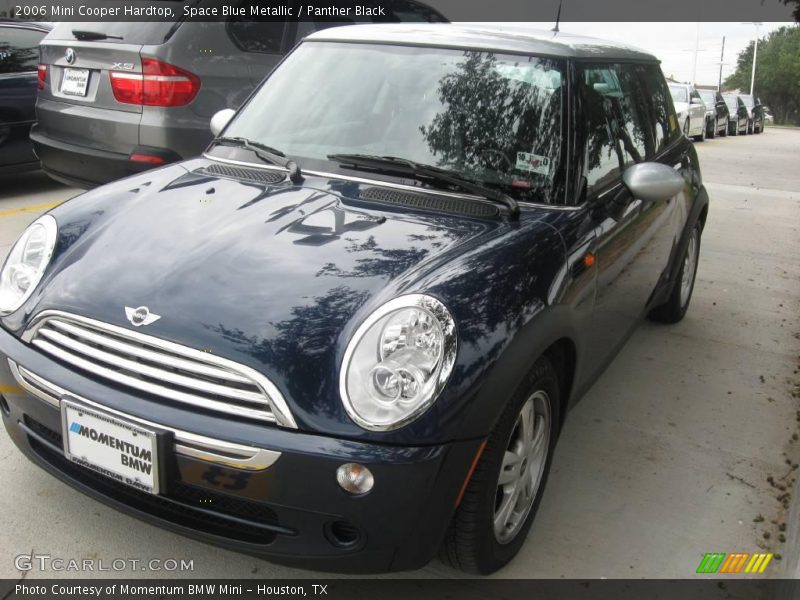 Space Blue Metallic / Panther Black 2006 Mini Cooper Hardtop