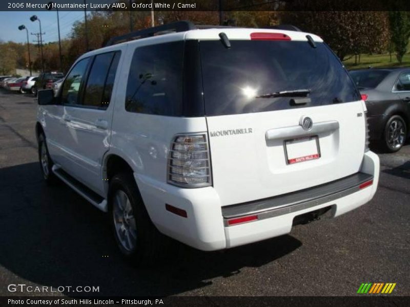 Oxford White / Camel 2006 Mercury Mountaineer Luxury AWD