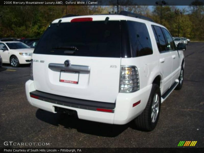 Oxford White / Camel 2006 Mercury Mountaineer Luxury AWD