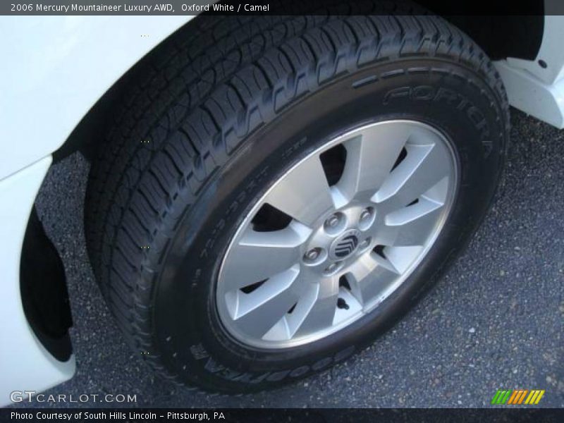 Oxford White / Camel 2006 Mercury Mountaineer Luxury AWD