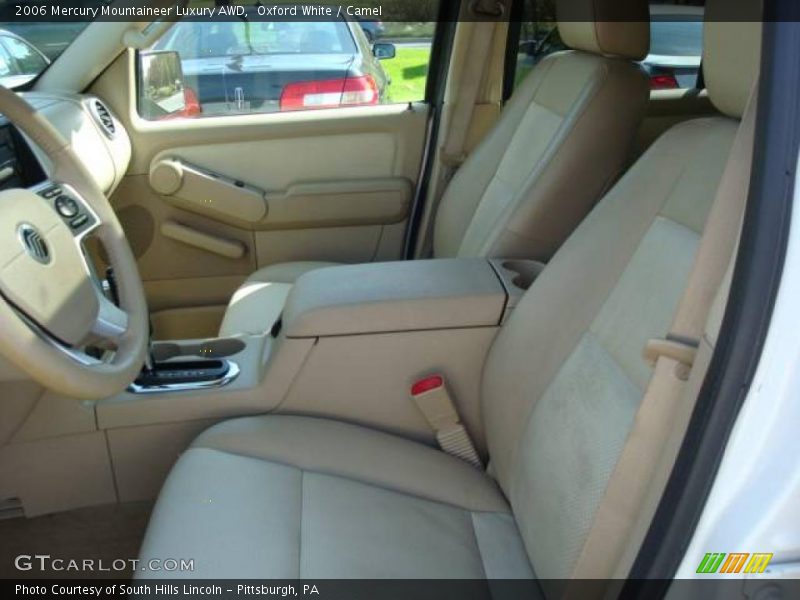 Oxford White / Camel 2006 Mercury Mountaineer Luxury AWD