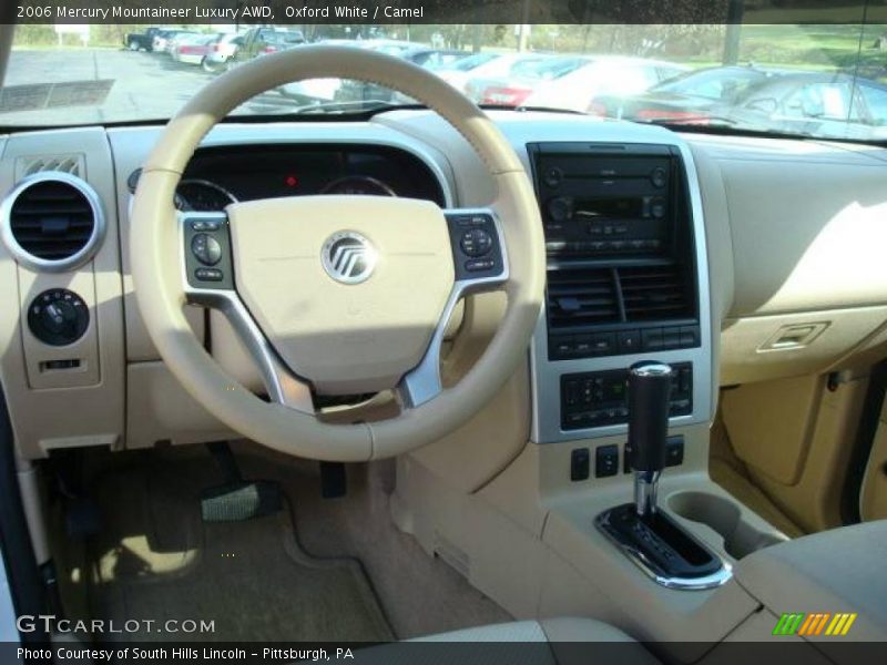 Oxford White / Camel 2006 Mercury Mountaineer Luxury AWD