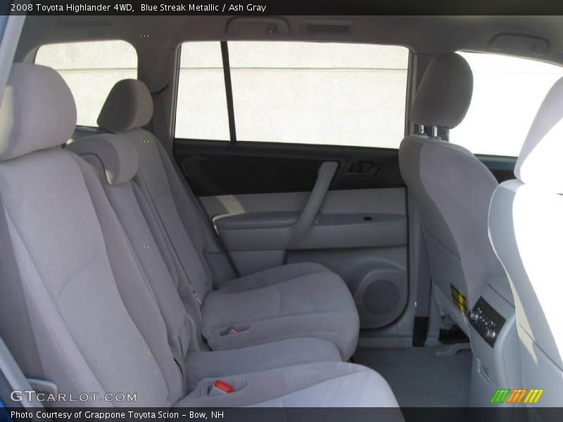 Blue Streak Metallic / Ash Gray 2008 Toyota Highlander 4WD