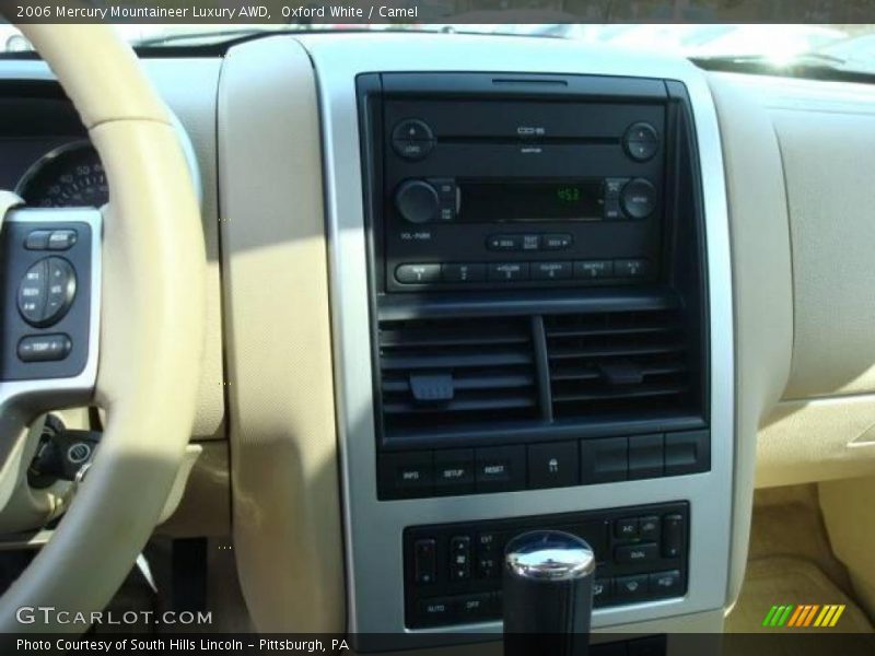 Oxford White / Camel 2006 Mercury Mountaineer Luxury AWD