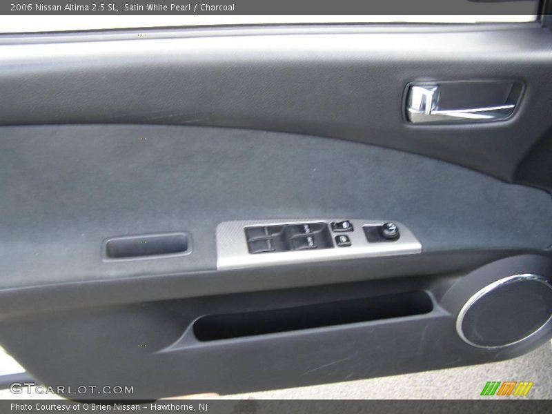 Satin White Pearl / Charcoal 2006 Nissan Altima 2.5 SL