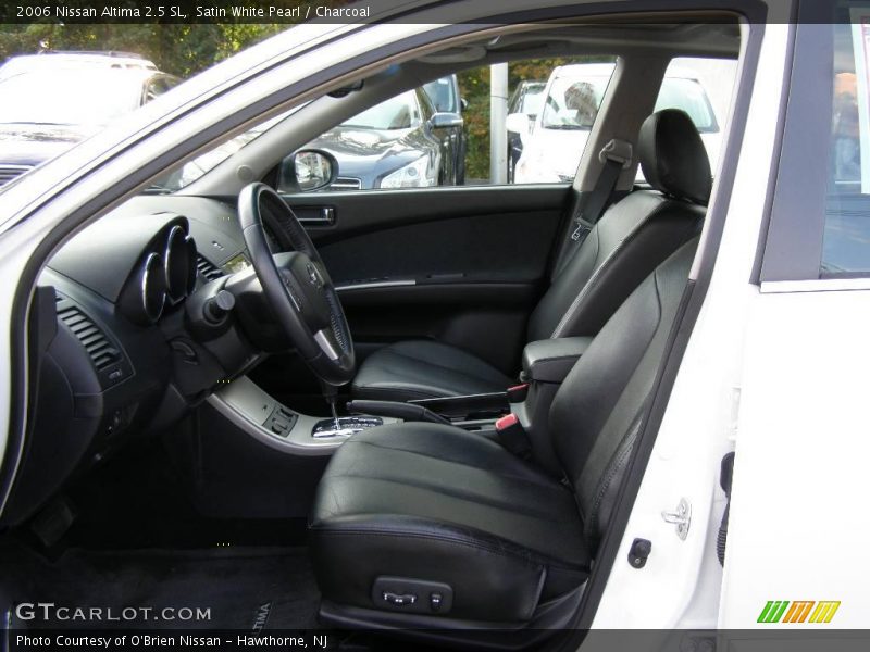 Satin White Pearl / Charcoal 2006 Nissan Altima 2.5 SL