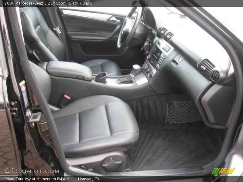 Black / Black 2006 Mercedes-Benz C 230 Sport