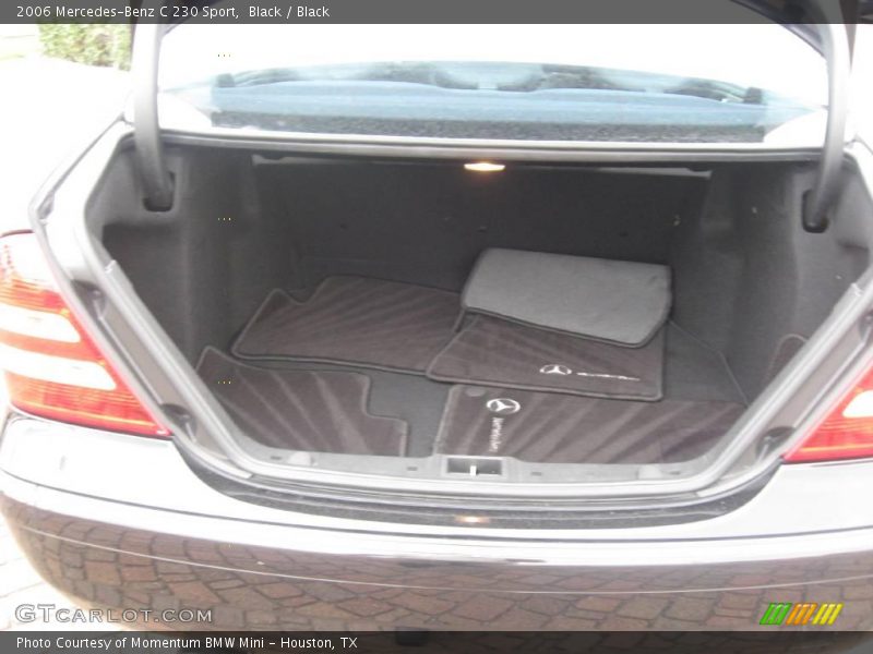 Black / Black 2006 Mercedes-Benz C 230 Sport