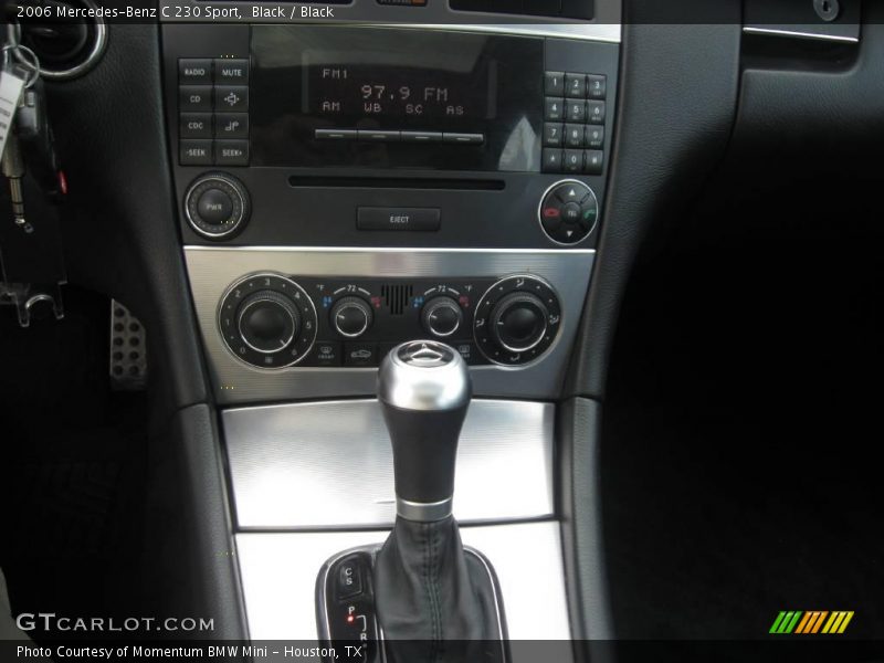 Black / Black 2006 Mercedes-Benz C 230 Sport