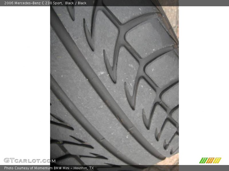 Black / Black 2006 Mercedes-Benz C 230 Sport