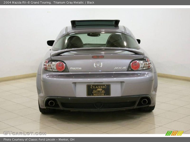 Titanium Gray Metallic / Black 2004 Mazda RX-8 Grand Touring