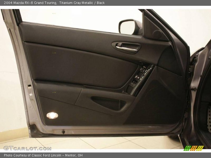 Titanium Gray Metallic / Black 2004 Mazda RX-8 Grand Touring