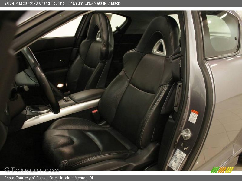 Titanium Gray Metallic / Black 2004 Mazda RX-8 Grand Touring