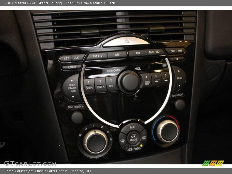 Titanium Gray Metallic / Black 2004 Mazda RX-8 Grand Touring