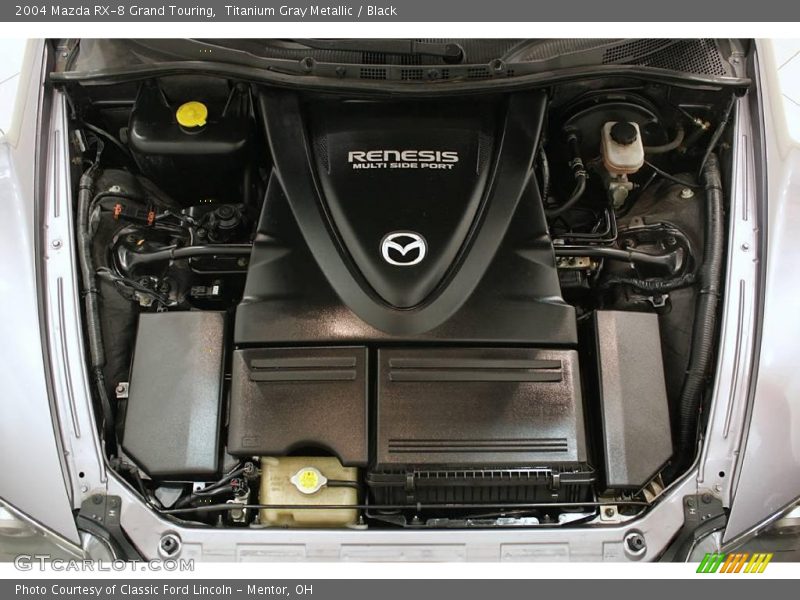 Titanium Gray Metallic / Black 2004 Mazda RX-8 Grand Touring