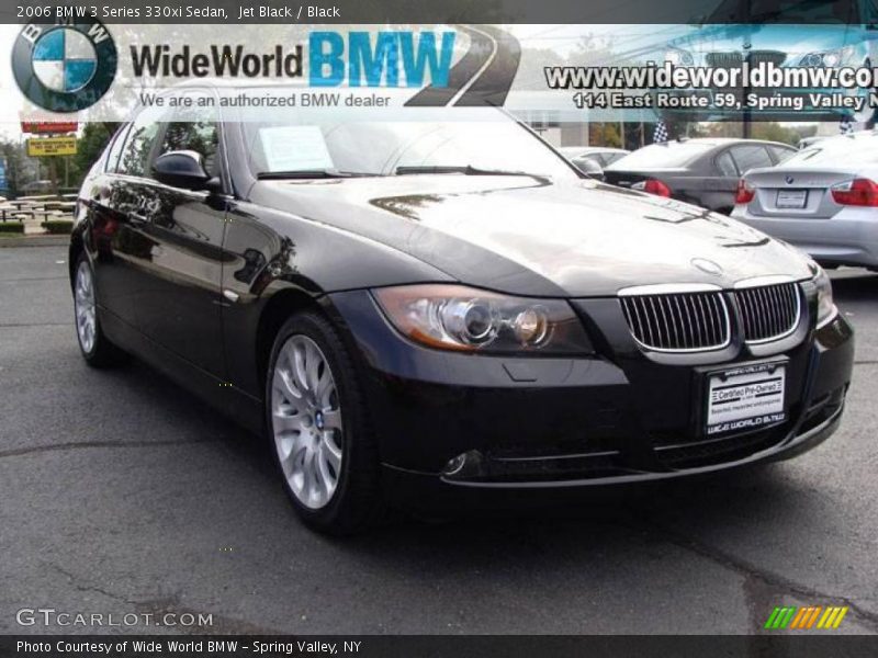 Jet Black / Black 2006 BMW 3 Series 330xi Sedan