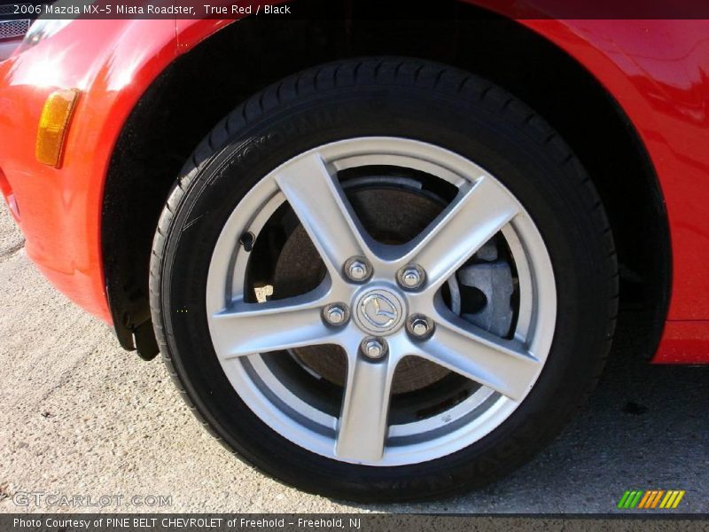 True Red / Black 2006 Mazda MX-5 Miata Roadster