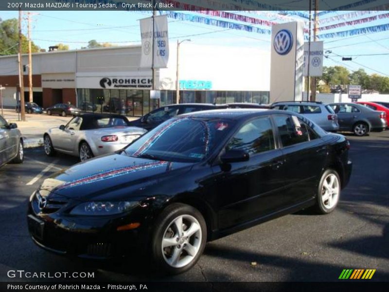 Onyx Black / Black 2007 Mazda MAZDA6 i Touring Sedan