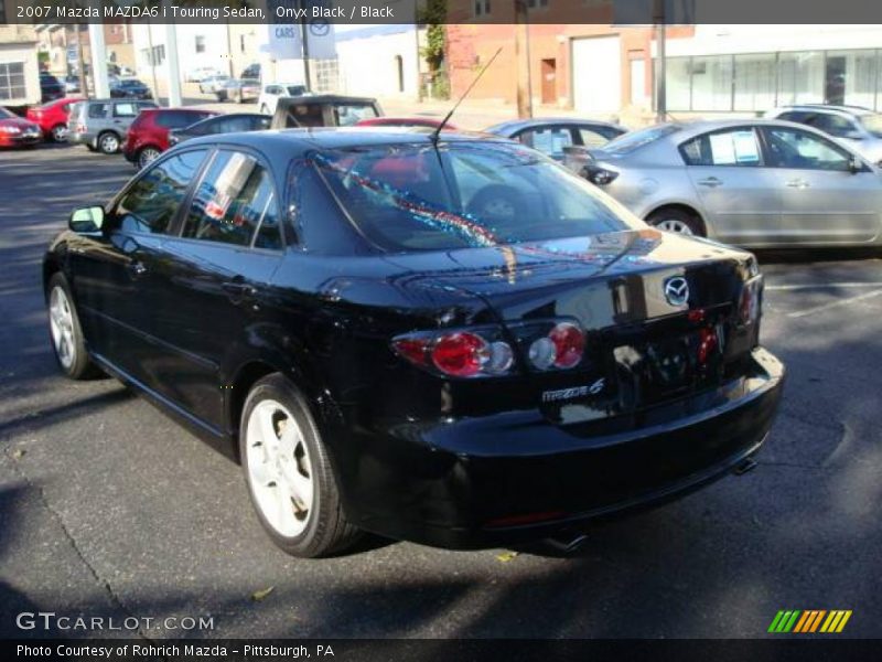 Onyx Black / Black 2007 Mazda MAZDA6 i Touring Sedan