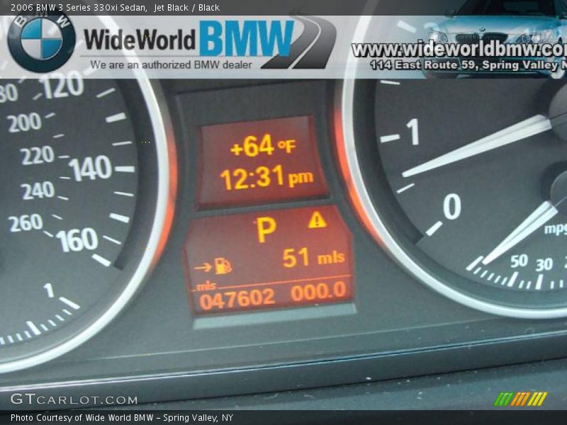 Jet Black / Black 2006 BMW 3 Series 330xi Sedan