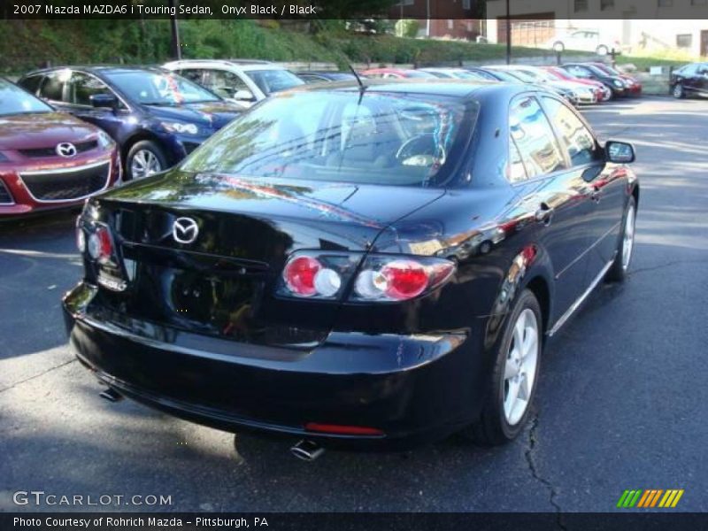 Onyx Black / Black 2007 Mazda MAZDA6 i Touring Sedan