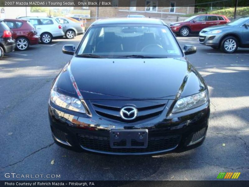 Onyx Black / Black 2007 Mazda MAZDA6 i Touring Sedan