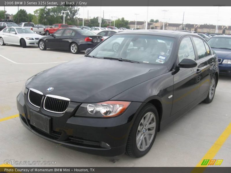 Jet Black / Grey 2006 BMW 3 Series 325i Sedan