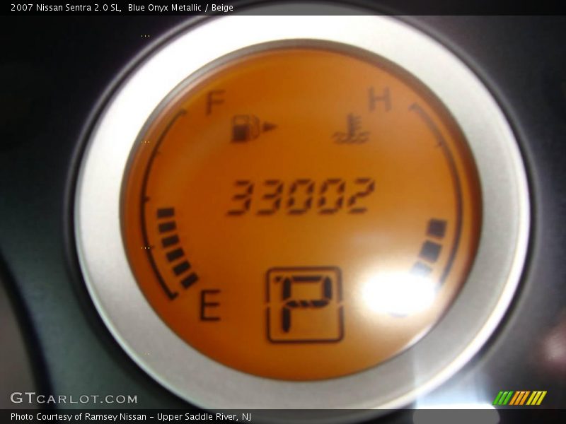 Blue Onyx Metallic / Beige 2007 Nissan Sentra 2.0 SL