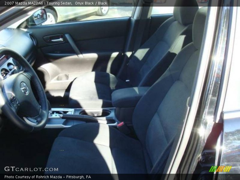 Onyx Black / Black 2007 Mazda MAZDA6 i Touring Sedan