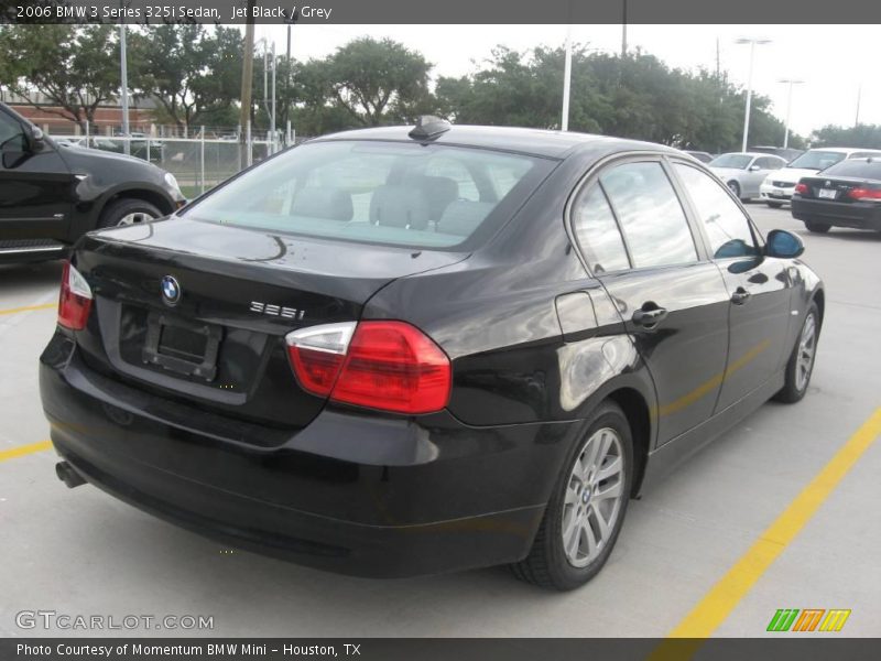 Jet Black / Grey 2006 BMW 3 Series 325i Sedan