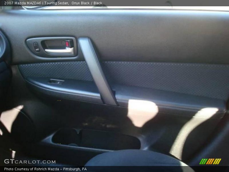 Onyx Black / Black 2007 Mazda MAZDA6 i Touring Sedan