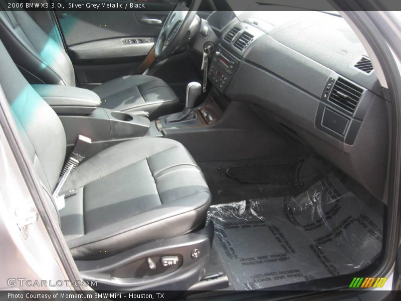 Silver Grey Metallic / Black 2006 BMW X3 3.0i